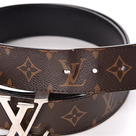 louis vuitton men's belt black